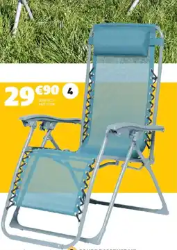 Gifi FAUTEUIL RELAX offre