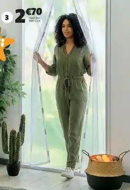 Gifi MOUSTIQUAIRE DE PORTE AIMANTÉE offre