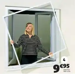 Gifi CADRE RÉF. 643470 - 2€49/3 MOUSTIQUAIRE DE PORTE /4 CADRE MOUSTIQUAIRE DIM. 130X150CM MAXIMUM, offre