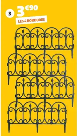 Gifi 4 BORDURES offre