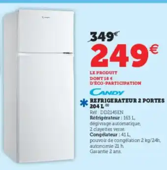 Refrigerateur 2 Portes
