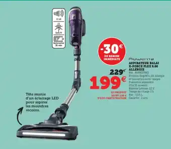 Super U Aspirateur Balai offre