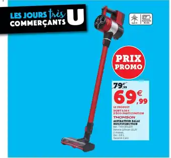 Super U Aspirateur Balai Multifonction offre