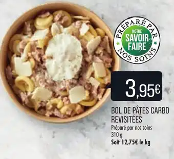 Match Bol de Pâtes Carbo offre