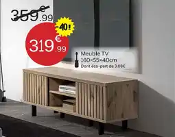 Maxi Bazar Meuble tv 160×55×40 cm offre