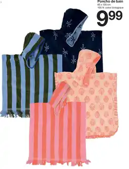 Zeeman Poncho de bain offre