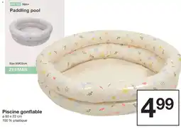 Zeeman Piscine gonflable offre