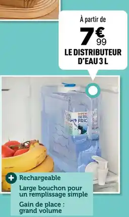 Centrakor LE DISTRIBUTEUR D'EAU offre