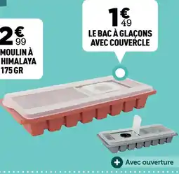 Centrakor LE BAC À GLAÇONS AVEC COUVERCLE offre