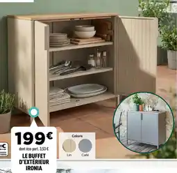 Centrakor LE BUFFET D'EXTÉRIEUR IRONIA offre