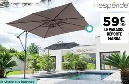 Centrakor LE PARASOL DÉPORTÉ MANOA offre