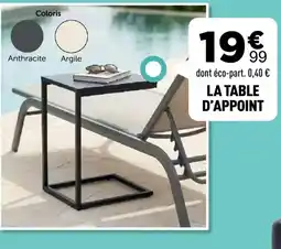 Centrakor LA TABLE D'APPOINT offre