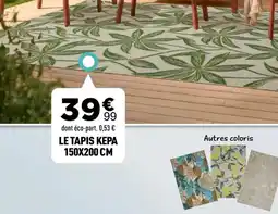 Centrakor LE TAPIS KEPA offre