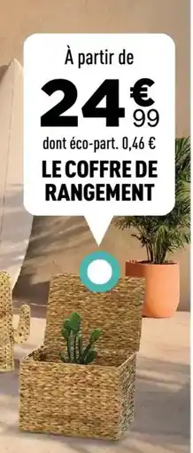 Centrakor LE COFFRE DE RANGEMENT offre