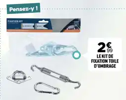 Centrakor LE KIT DE FIXATION TOILE offre