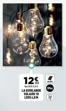 Centrakor LA GUIRLANDE SOLAIRE 10 LEDS offre