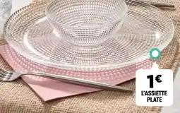 Centrakor L'ASSIETTE PLATE offre