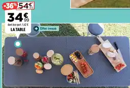 Centrakor LA TABLE offre