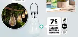 Centrakor LA LAMPE AMPOULE À SUSPENDRE offre