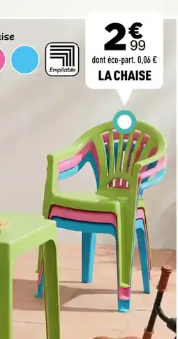 Centrakor LA CHAISE offre