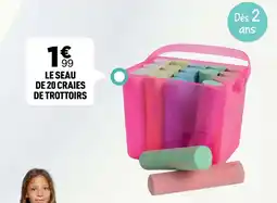 Centrakor LE SEAU DE 20 CRAIES DE TROTTOIRS offre