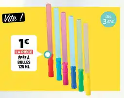Centrakor ÉPÉE À BULLES offre