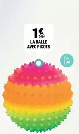Centrakor LA BALLE AVEC PICOTS offre