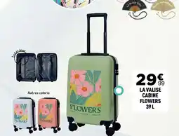Centrakor LA VALISE CABINE FLOWERS offre