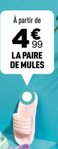 Centrakor LA PAIRE DE MULES offre