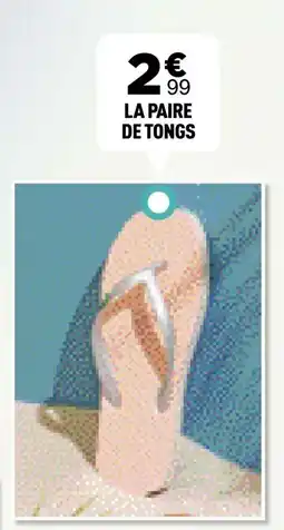 Centrakor LA PAIRE DE TONGS offre