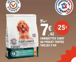 E.Leclerc Jardi CROQUETTES CHIOT AU POULET TOUTES offre