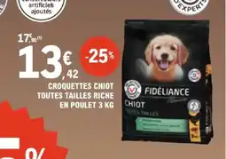 E.Leclerc Jardi Croquettes chiot toutes tailles riche en poulet offre