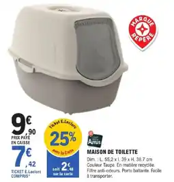 E.Leclerc Jardi MAISON DE TOILETTE offre