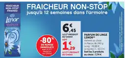 Maximarché Lenor Parfum de linge offre
