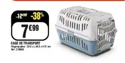 La Foir'Fouille Cage de transport offre