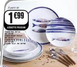 La Foir'Fouille Assiette poisson offre