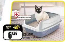 La Foir'Fouille Bac a litière bord haut offre