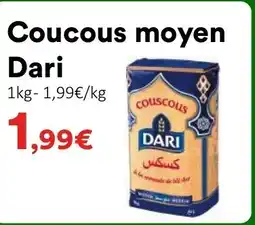 Hmarket DARI Coucous moyen offre
