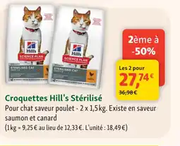 Maxi Zoo Croquettes Hill's Stérilisé offre