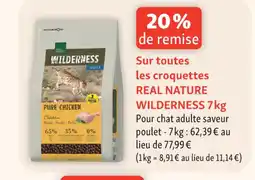 Maxi Zoo REAL NATURE WILDERNESS Sur toutes les croquettes offre