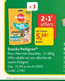 Maxi Zoo PEDIGREE Snacks offre