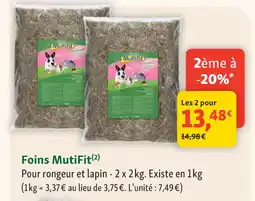 Maxi Zoo MULTIFIT Foins offre