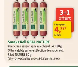 Maxi Zoo REAL NATURE Snacks offre