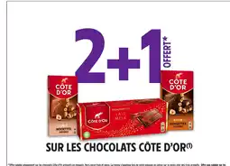 Intermarché Contact CÔTE D'OR Sur les chocolats offre