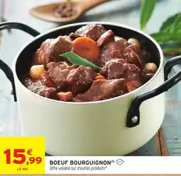 Intermarché Contact Boeuf bourguignon offre