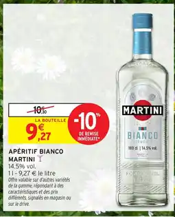 Intermarché Contact MARTINI Apéritif bianco offre