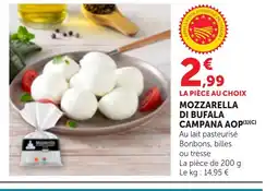 Maximarché Mozzarella di bufala campana aop offre