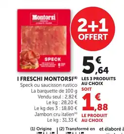 Maximarché MONTORSI I freschi offre