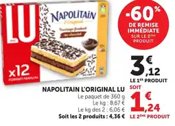 Maximarché LU Napolitain l'original offre