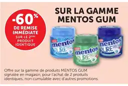 Maximarché MENTOS GUM offre